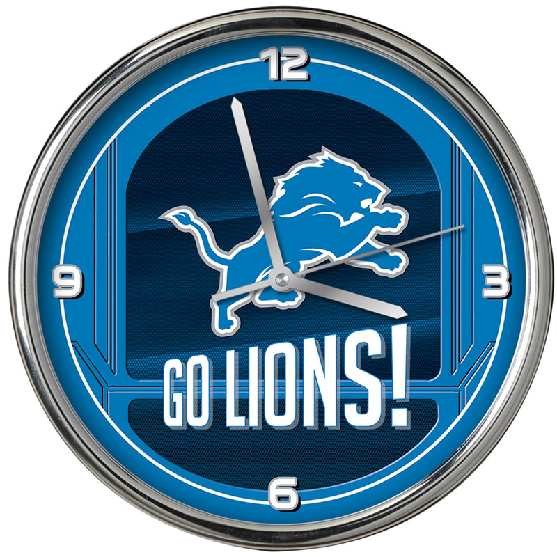 Go Team! Chrome Clock | Detroit Lions
Detroit Lions, OldProduct
The Memory Company