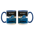 15oz White Inner Stripe Mug | Detriot Lions
Detroit Lions, DLI, NFL, OldProduct
The Memory Company