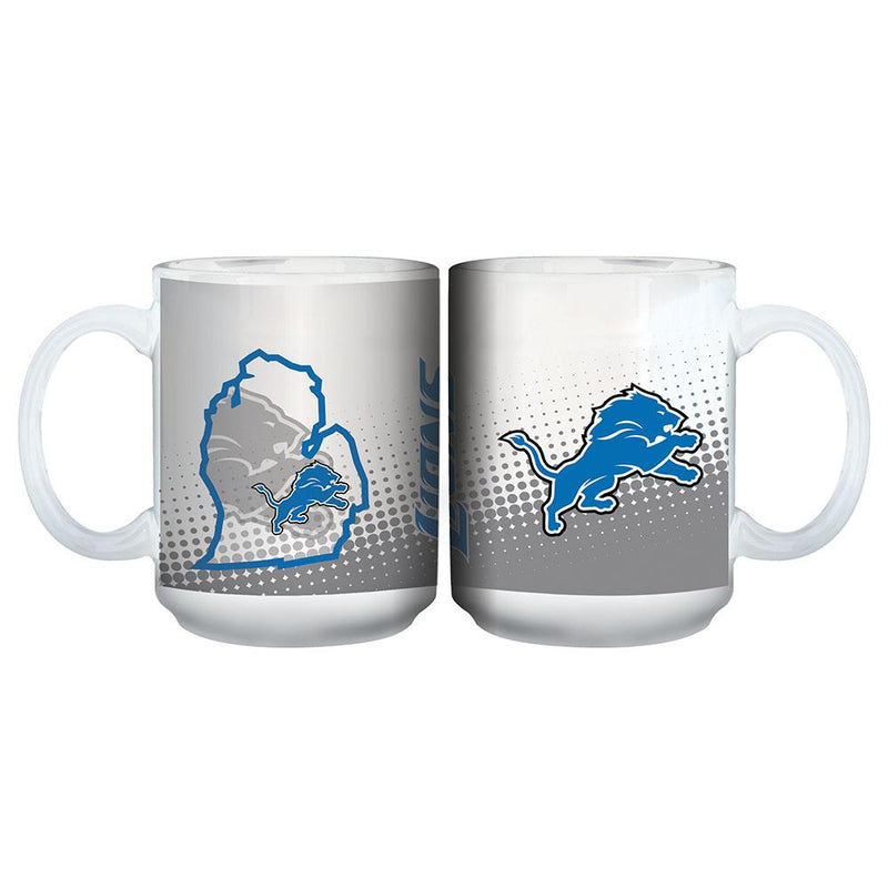 15oz White Mug  State of Mind | Detriot Lions
Detroit Lions, DLI, NFL, OldProduct
The Memory Company