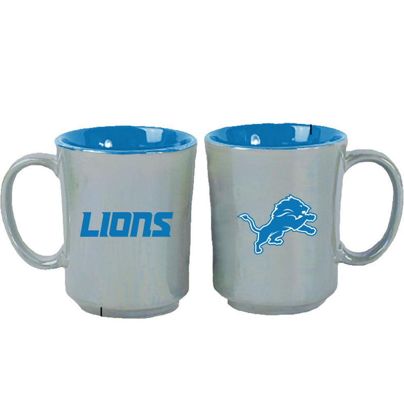 15oz Iridescent Mug | Detriot Lions CurrentProduct, Detroit Lions, DLI, Drinkware_category_All, NFL 194207202869 $19.99