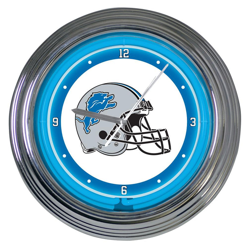 15 Inch Neon Clock | Detriot Lions CurrentProduct, Detroit Lions, DLI, Home & Office_category_All, NFL 687746459868 $87.99