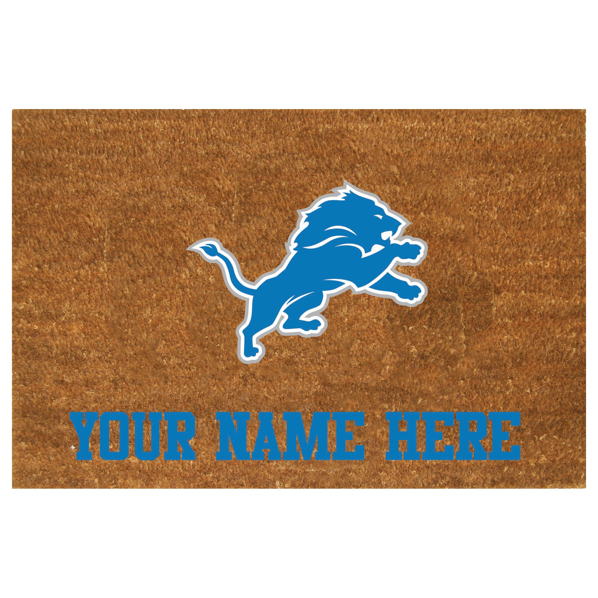 Personalized Doormat | Detroit Lions