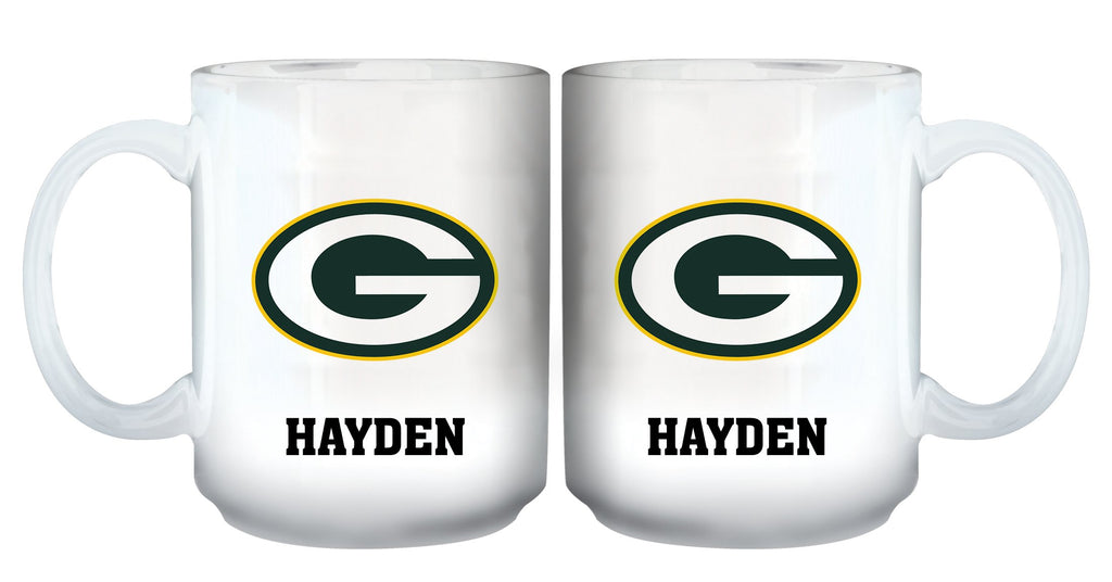 15oz White Personalized Ceramic Mug | Green Bay Packers
CurrentProduct, Custom Drinkware, Drinkware_category_All, GBP, Gift Ideas, Green Bay Packers, NFL, Personalization, Personalized_Personalized
The Memory Company