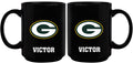 15oz Black Personalized Ceramic Mug | Green Bay Packers CurrentProduct, Drinkware_category_All, Engraved, GBP, Green Bay Packers, NFL, Personalized_Personalized 194207503942 $21.86