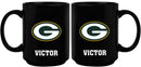 15oz Black Personalized Ceramic Mug | Green Bay Packers CurrentProduct, Drinkware_category_All, Engraved, GBP, Green Bay Packers, NFL, Personalized_Personalized 194207503942 $21.86
