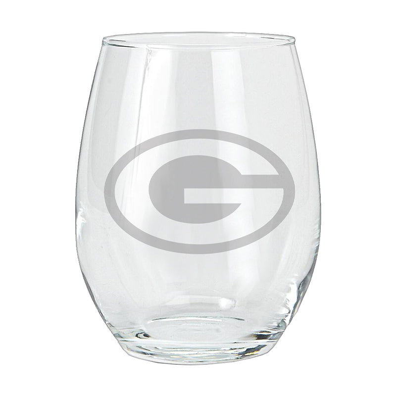 15oz Etched Stemless Tumbler | Green Bay Packers CurrentProduct, Drinkware_category_All, GBP, Green Bay Packers, NFL 194207265918 $12.49