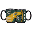 15oz Black Carbon Fiber Mug | Green Bay Packers GBP, Green Bay Packers, NFL, OldProduct 687746365183 $13