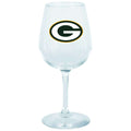 12.75oz Stem Dec Wine Glass | Green Bay Packers GBP, Green Bay Packers, Holiday_category_All, NFL, OldProduct 888966057333 $12