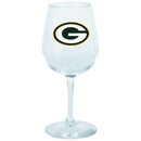 12.75oz Stem Dec Wine Glass | Green Bay Packers GBP, Green Bay Packers, Holiday_category_All, NFL, OldProduct 888966057333 $12