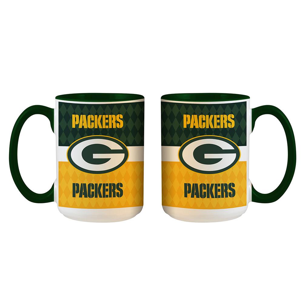 15oz White Inner Stripe Mug | Green Bay Packers
GBP, Green Bay Packers, NFL, OldProduct
The Memory Company