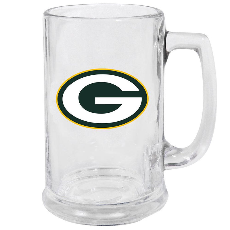15oz Decal Glass Stein | Green Bay Packers GBP, Green Bay Packers, NFL, OldProduct 888966792777 $13