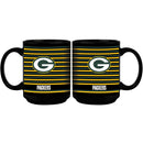 15oz Black Logo Mug | Green Bay Packers GBP, Green Bay Packers, NFL, OldProduct 888966254367 $13