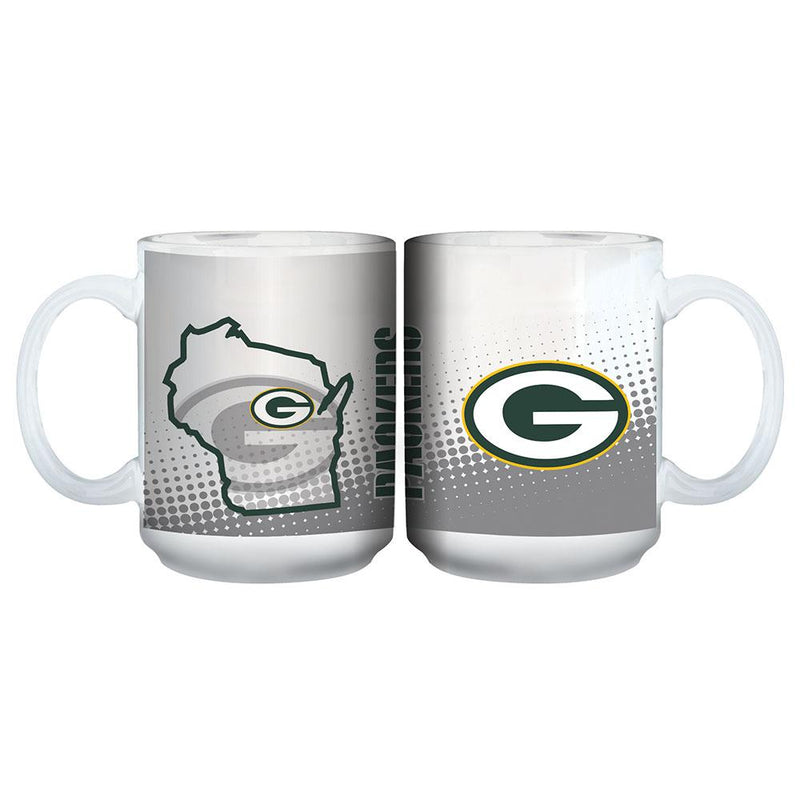 15oz White State of Mind Mug | Green Bay Packers
GBP, Green Bay Packers, NFL, OldProduct
The Memory Company
