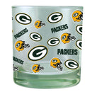 10oz All Over Print  Glass | Green Bay Packers CurrentProduct, Drinkware_category_All, GBP, Green Bay Packers, NFL 888966598980 $14.49