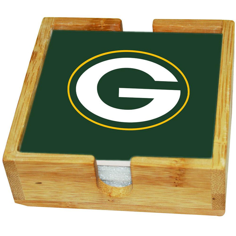 Square Coaster w/Caddy | PACKERS
GBP, Green Bay Packers, NFL, OldProduct
The Memory Company