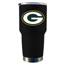 30oz Black Stainless Steel Tumbler | Green Bay Packers
