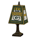 14 Inch Art Glass Table Lamp | Green Bay Packers CurrentProduct, GBP, Green Bay Packers, Home & Office_category_All, Home & Office_category_Lighting, NFL 687746978581 $98.99