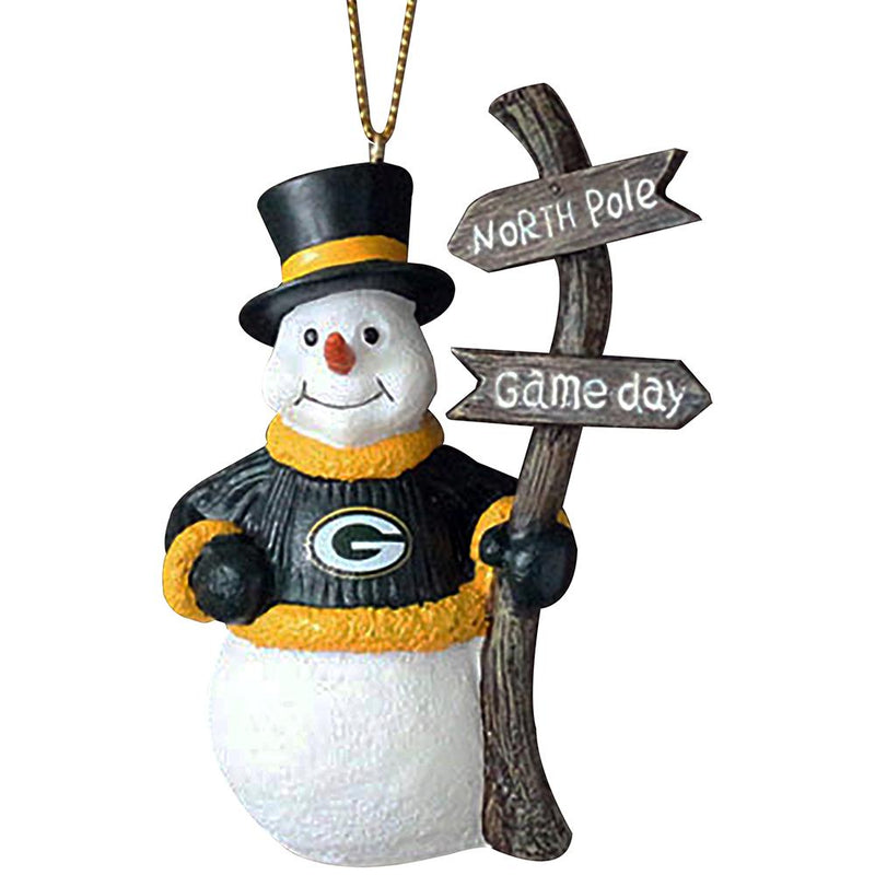 Snowman w/ Sign Ornament Packers
GBP, Green Bay Packers, NFL, OldProduct
The Memory Company