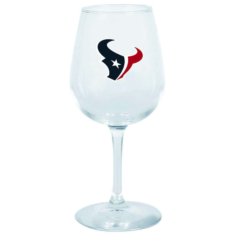 12.75oz Stem Dec Wine Glass | Houston Texans Holiday_category_All, Houston Texans, HTE, NFL, OldProduct 888966057340 $12