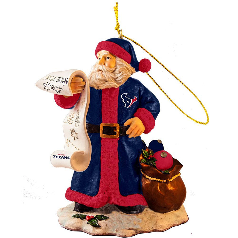 2015 Naughty Nice List Santa Ornament | Houston Texans
Holiday_category_All, Houston Texans, HTE, NFL, OldProduct
The Memory Company
