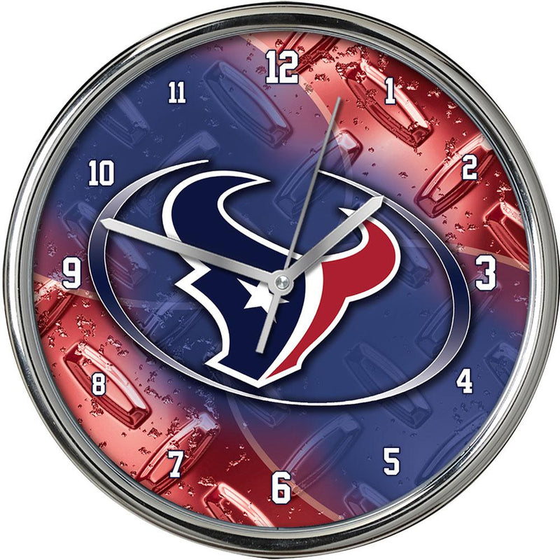 Diamond Plate Chrome Clock | Houston Texans
Houston Texans, HTE, NFL, OldProduct
The Memory Company