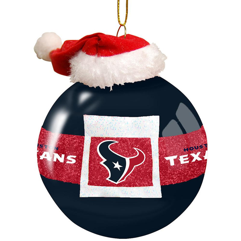 3in Glass Santa Belt Ornament Texans
Holiday_category_All, Houston Texans, HTE, NFL, OldProduct
The Memory Company