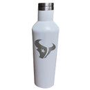 17oz White Etched Infinity Bottle | Houston Texans