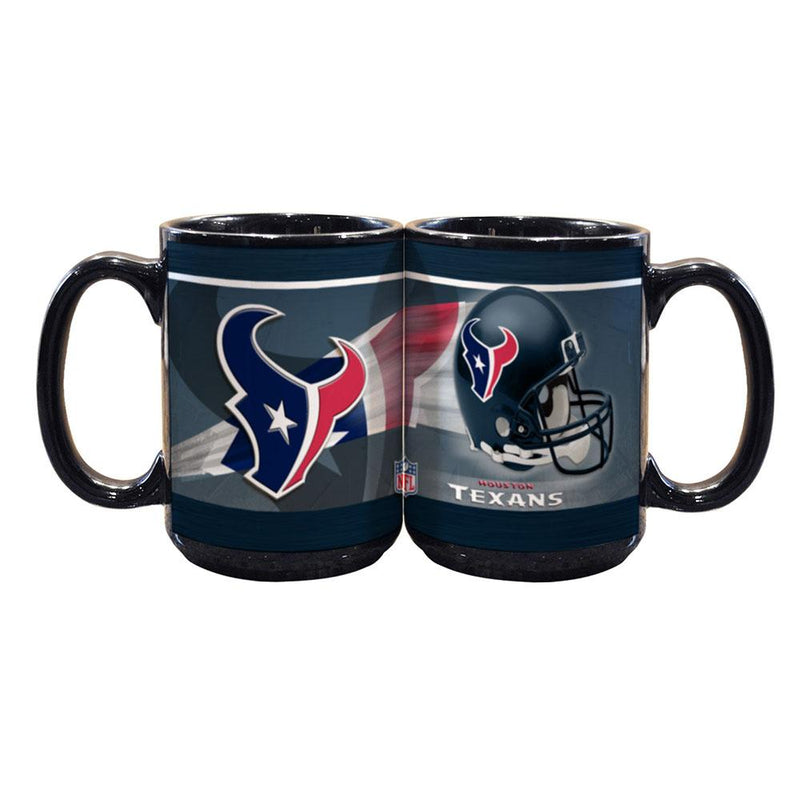 15oz Black Helmet Mug | Houston Texans Houston Texans, HTE, NFL, OldProduct 687746753959 $13