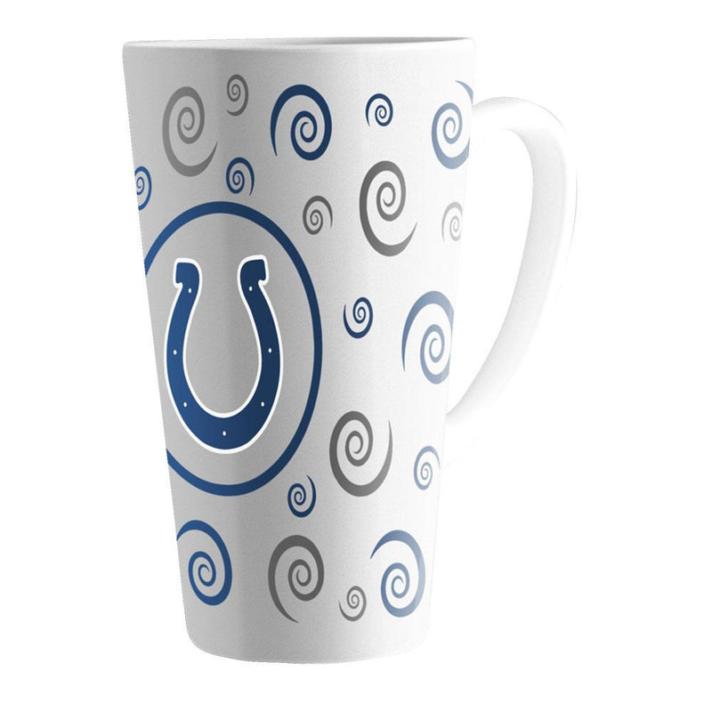 16oz Latte Mug Swirl | Indianapolis Colts
IND, Indianapolis Colts, NFL, OldProduct
The Memory Company