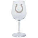 12.75oz Stemmed Wine Glass | Indianapolis Colts CurrentProduct, Drinkware_category_All, IND, Indianapolis Colts, NFL 194207629796 $13.99