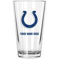 17oz Personalized Pint Glass | Indianapolis Colts