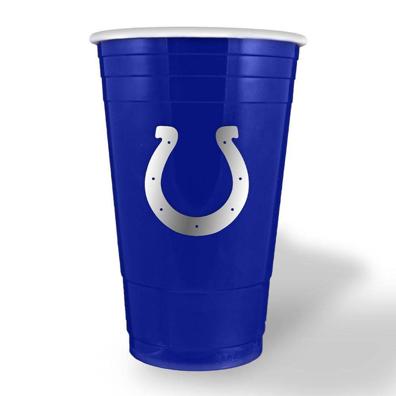 11oz Blue Plastic Cup | Indianapolis Colts IND, Indianapolis Colts, NFL, OldProduct 687746074801 $10