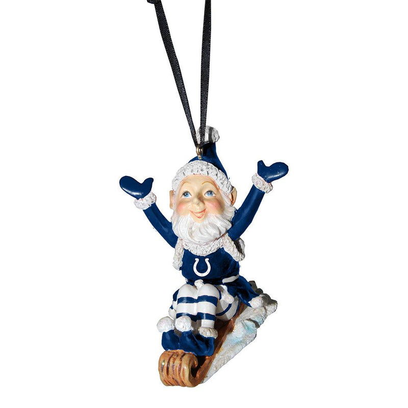 Elf On Sled Ornament | Indianapolis Colts
IND, Indianapolis Colts, NFL, OldProduct
The Memory Company