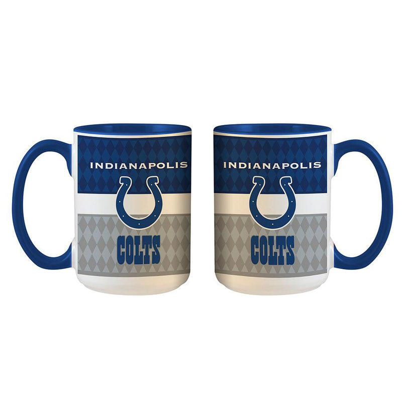 15oz White Inner Stripe Mug | Indianapolis Colts
IND, Indianapolis Colts, NFL, OldProduct
The Memory Company