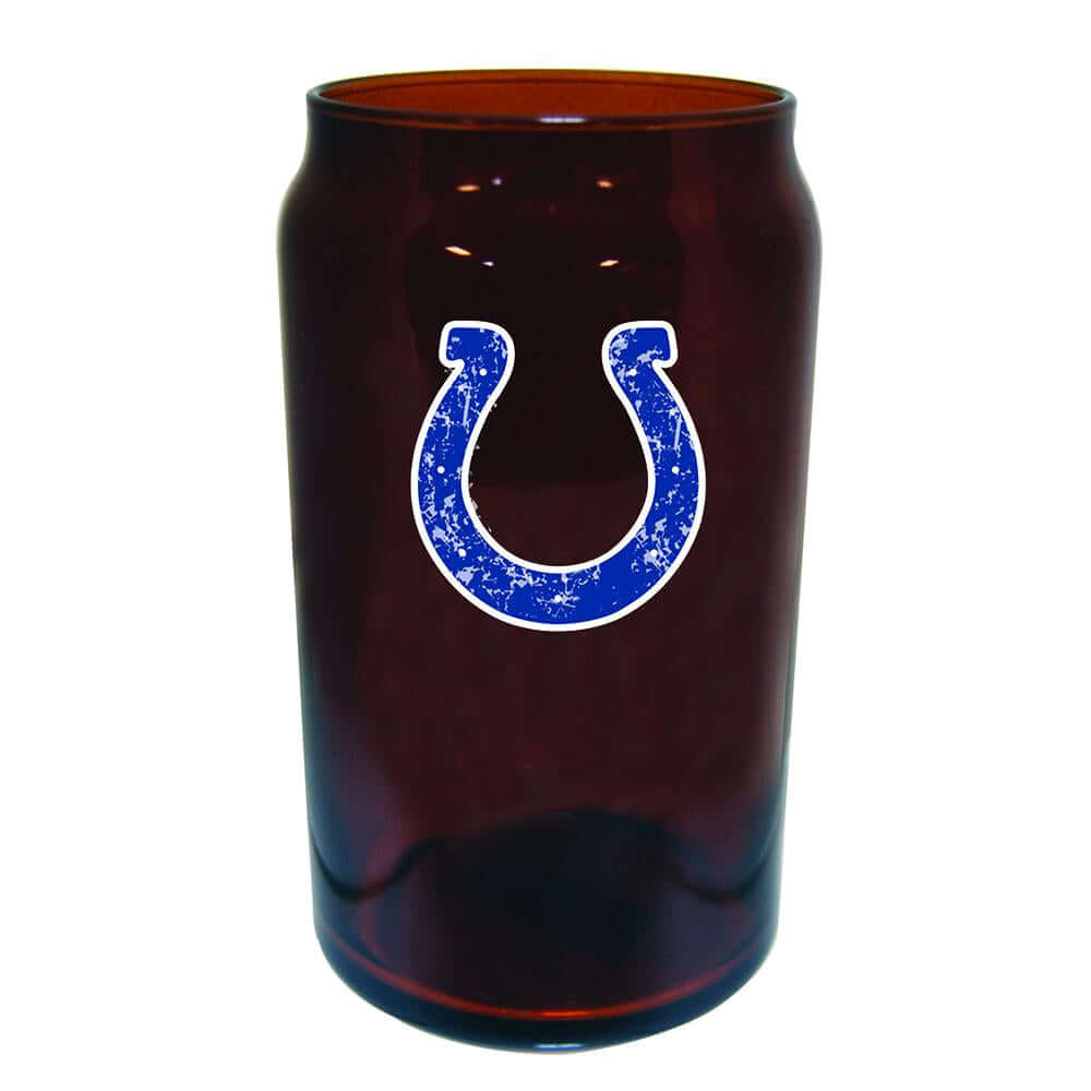 12oz Retro Dec Amber Can Colts IND, Indianapolis Colts, NFL, OldProduct  $12