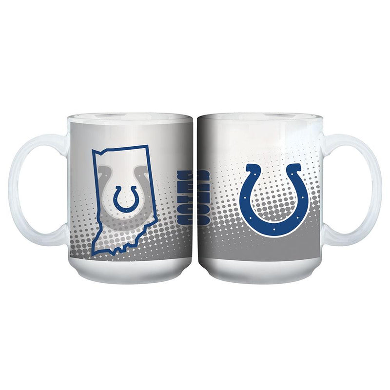 15oz White Mug State of Mind | Indianapolis Colts
IND, Indianapolis Colts, NFL, OldProduct
The Memory Company
