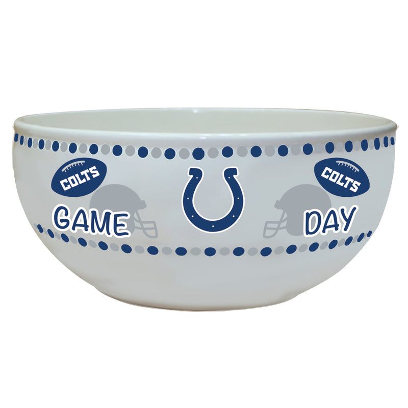 Large Game Day Ceramic Bowl | Indianapolis Colts