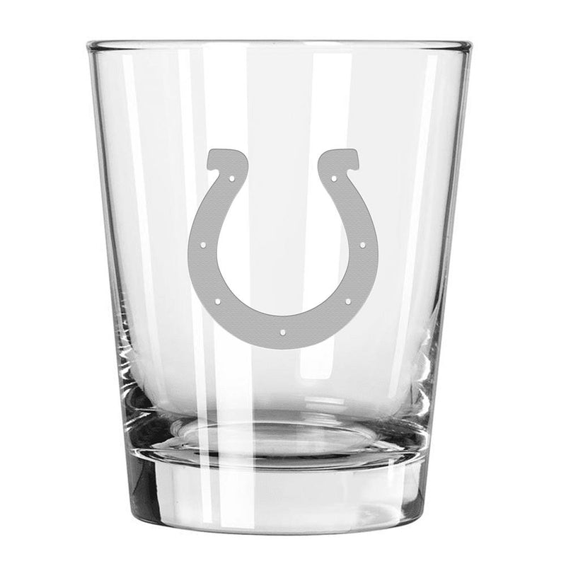 15oz Double Old Fashion Etched Glass | Indianapolis Colts CurrentProduct, Drinkware_category_All, IND, Indianapolis Colts, NFL 194207263006 $13.49