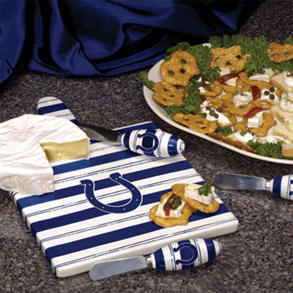 Cheese Board Set | Indianapolis Colts
IND, Indianapolis Colts, NFL, OldProduct
The Memory Company