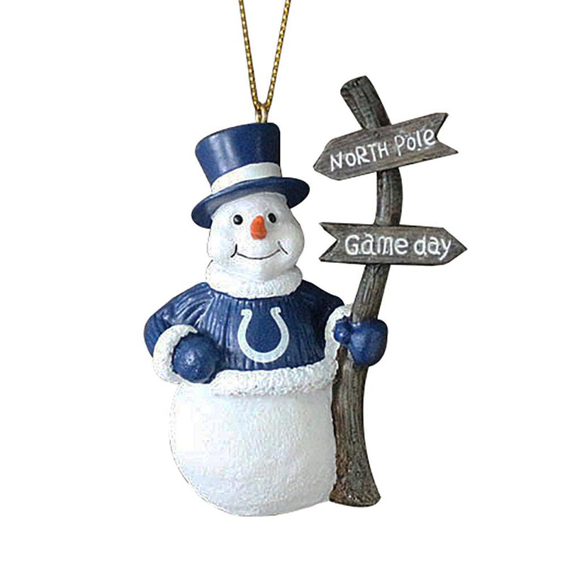 Snowman w/ Sign Ornament Colts
IND, Indianapolis Colts, NFL, OldProduct
The Memory Company