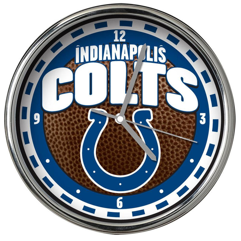 Chrome Clock 4 | Indianapolis Colts
IND, Indianapolis Colts, NFL, OldProduct
The Memory Company