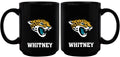 15oz Black Personalized Ceramic Mug | Jacksonville Jaguars CurrentProduct, Drinkware_category_All, Engraved, Jacksonville Jaguars, JAX, NFL, Personalized_Personalized 194207504062 $21.86