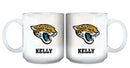 11oz White Personalized Ceramic Mug | Jacksonville Jaguars CurrentProduct, Custom Drinkware, Drinkware_category_All, Gift Ideas, Jacksonville Jaguars, JAX, NFL, Personalization, Personalized_Personalized 194207442616 $20.11