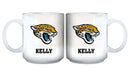 11oz White Personalized Ceramic Mug | Jacksonville Jaguars CurrentProduct, Custom Drinkware, Drinkware_category_All, Gift Ideas, Jacksonville Jaguars, JAX, NFL, Personalization, Personalized_Personalized 194207442616 $20.11
