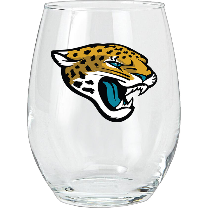 15oz Stemless Glass Tumbler | Jacksonville Jaguars