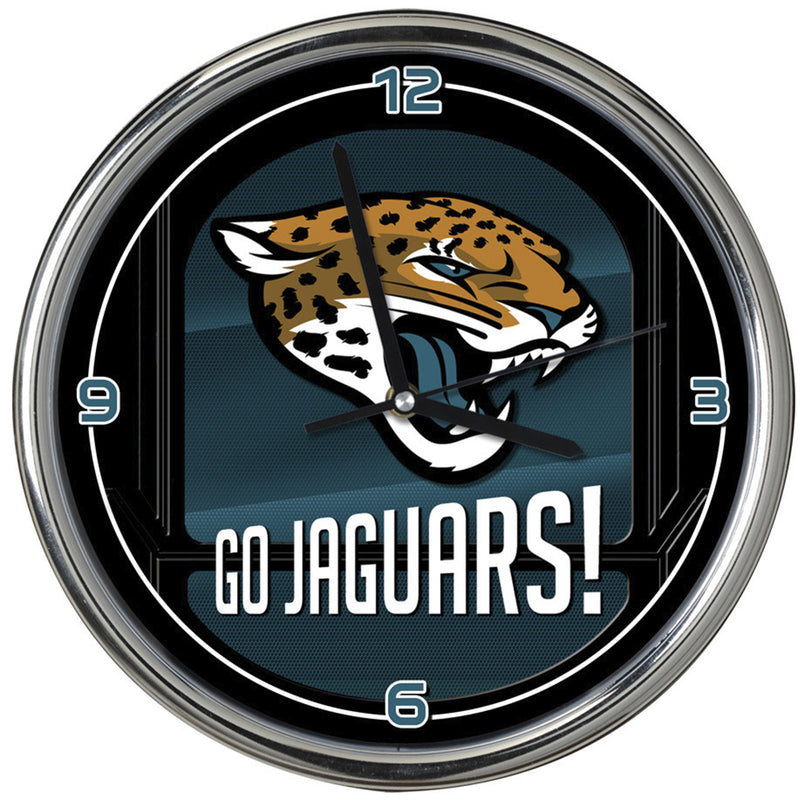 Go Team! Chrome Clock | Jacksonville Jaguars
Jacksonville Jaguars, OldProduct
The Memory Company
