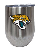 12OZ SS STMLS DIAMD TMBLR JAGUARS CurrentProduct, Drinkware_category_All, Jacksonville Jaguars, JAX, NFL 888966675865 $28.49
