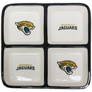 4 Section Square Tray | Jacksonville Jaguars