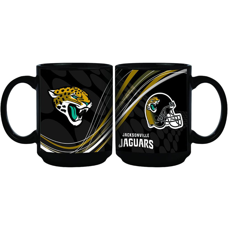 15oz Dynamic Style Mug | Jaguars CurrentProduct, Drinkware_category_All, Jacksonville Jaguars, JAX, NFL 888966652132 $12