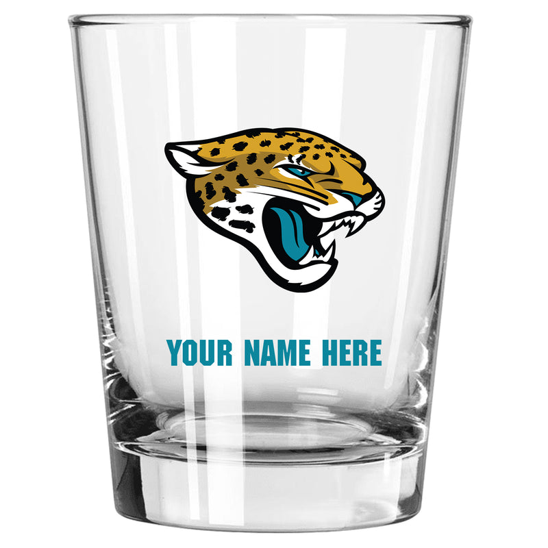 15oz Personalized Stemless Glass | Jacksonville Jaguars